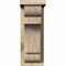 Ekena Millwork New Brighton Rough Sawn Corbel w/Backplate, Douglas Fir, 6"W x 12"D x 16"H COR06X12X16NEB01RDF - alternate 4